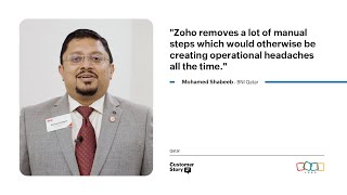 Mohamed Shabeeb, BNI Qatar - Customer story on Zoho Books screenshot 4