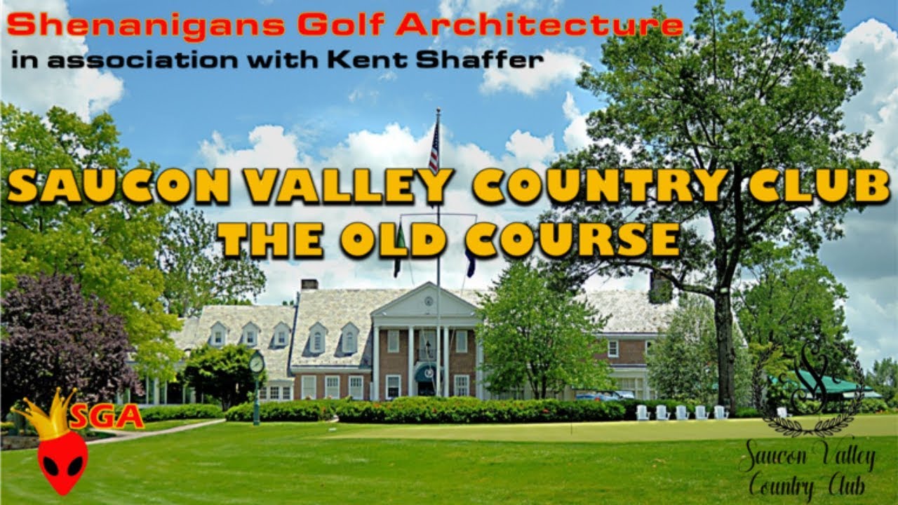 Saucon Valley Old Course Flyover YouTube