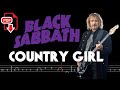 Black Sabbath – Country Girl (🔴Bass Tabs | Notation) @ChamisBass   #blacksabbathbass