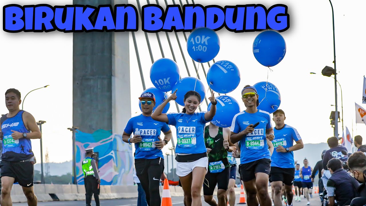 Ketika Masyarakat, Artis, Atlet, Pejabat Olahraga bersama! POCARI SWEAT RUN BANDUNG 2022