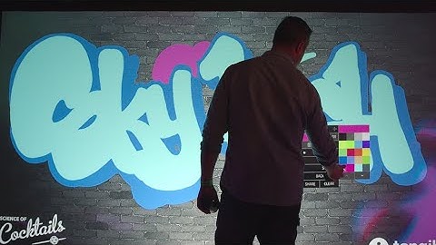 Digital Graffiti Wall