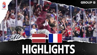 Highlights | Latvia vs. France | 2024 #MensWorlds