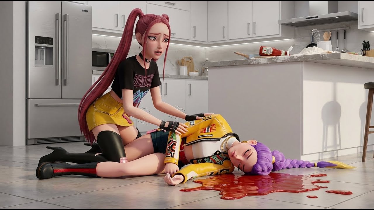 Huntrix - Golden (Español Latino) | RUMI Prank War en casa: risa y sustos | Kpop Demon Hunters