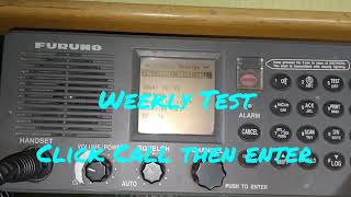 Daily Test and Weekly Test VHF