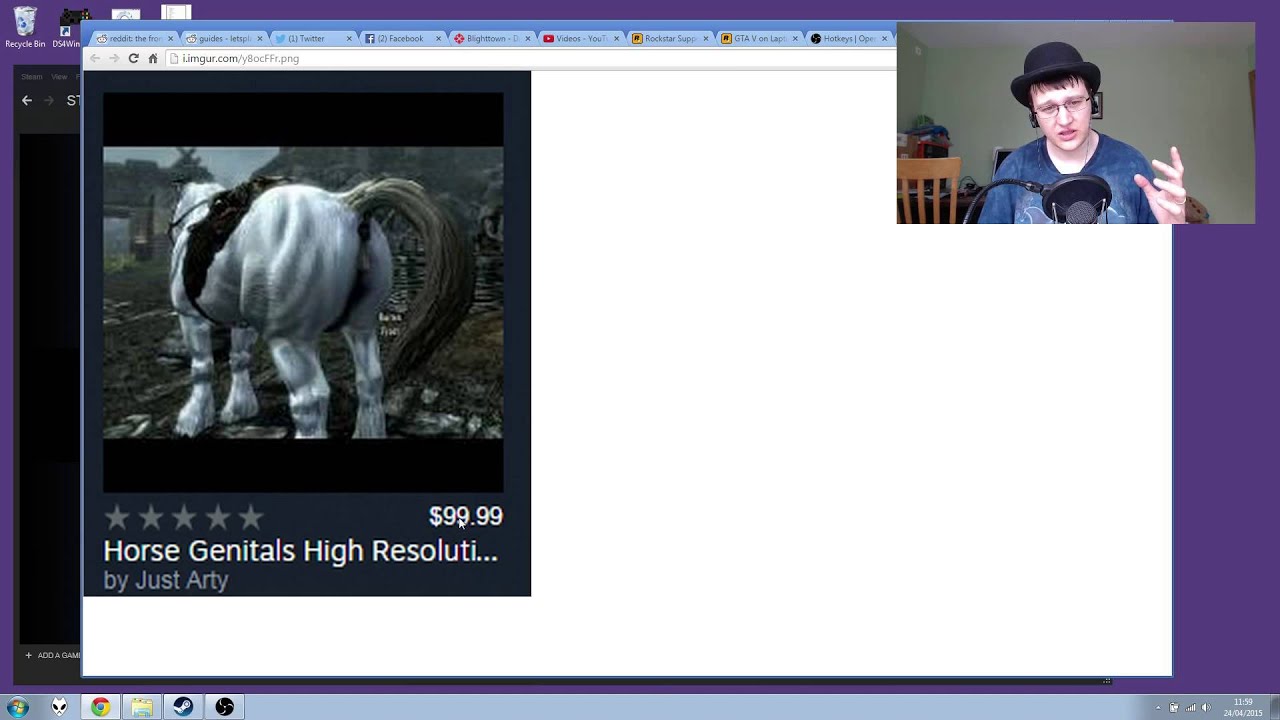 VLOG - 24/4/2015 - Steam Selling Mods & Channel Update