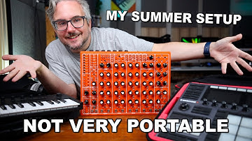 MY SUMMER SYNTH SETUP // Pulsar 23, Maschine+ Groovebox & more…