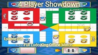 Ludo King 4 Player Full Match | Best Multiplayer Gameplay | Episode 236 screenshot 3