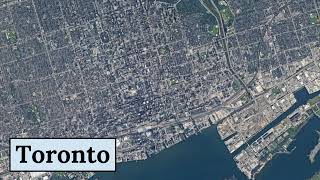 🇨🇦 GEOGRAPHY OF TORONTO in 1 minute 🗺️