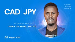 Forex Technical Analysis - CAD/JPY  | 20 Aug 2025