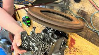 DIY steam engine build for broken gas engine test 1