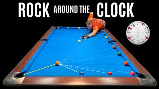 POOL LESSON | Rock Around The Clock ( Optimal Cue Ball Control! )