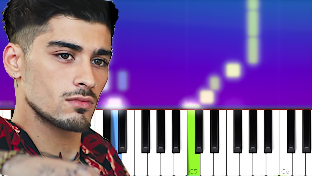 Zayn Tightrope (Piano Tutorial) YouTube