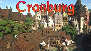 Finishing Huge Area | Crasburg | Episode 79 - Medieval Minecraft City