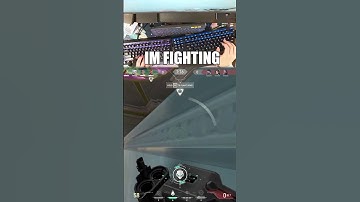 KEYBOARD ONLY VALORANT LOOKS LIKE THIS? PART 2 #shorts