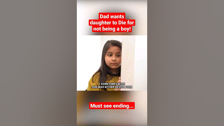 Father Can't Stand Daughter, Wishes He Had a Boy... Must See Ending... #sameerbhavnani #inspiration