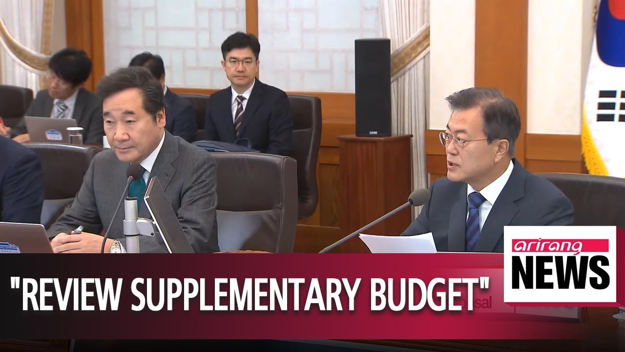 Moon urges parliament to review US$3.6 bil. supplementary budget ahead of one year anniv. in office