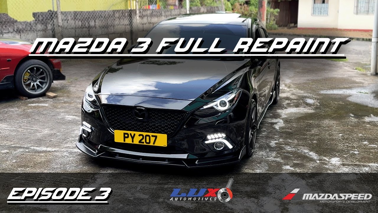 Mazda 3 Sport Full Paint Job and First Mods – Mazda 3 Build Series Episode 3
