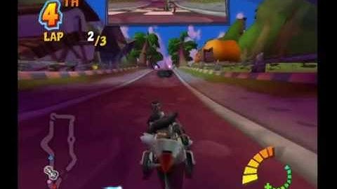 Crash Tag Team Racing PS2 Once Upon A Tire