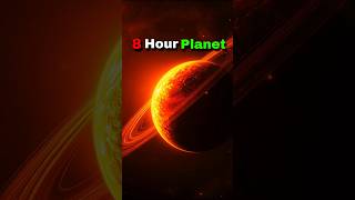 The Planet That Orbits in Just 8 Hours! ⏱️🔥