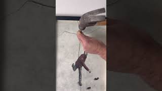 Broken glass art