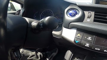 How to Enable or Disable Rear Wiper in Lexus CT ( 2010 – 2021 )