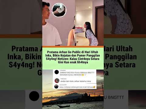 appatoto x ipstoto - Momen Manis! Pratama Arhan Go Public di Ultah Inka