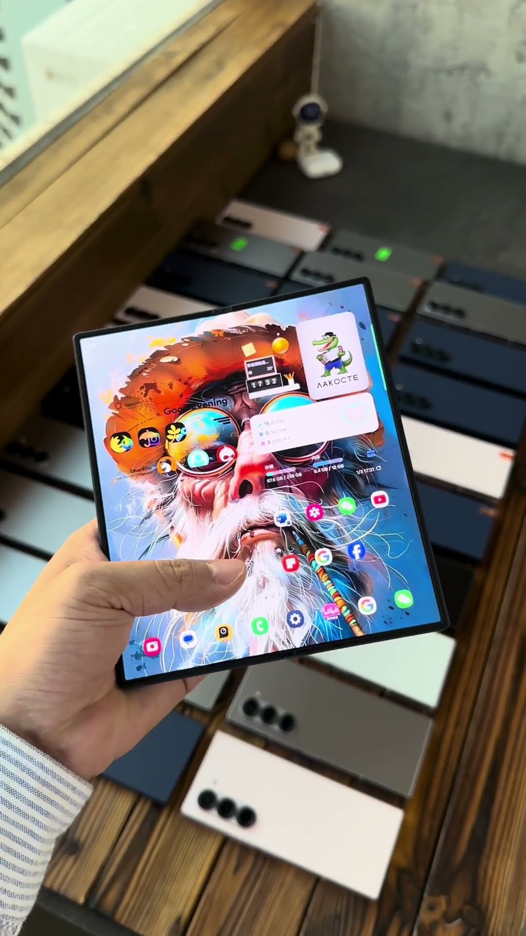 Brothers, this year's most cost-effective folding screen mobile phone Samsung fold6 is finally