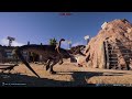 Indominus Rex Being Hunted Down By Raptors - Jurassic World Evolution 2