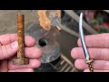 Forging a KATANA out of Rusted BOLT