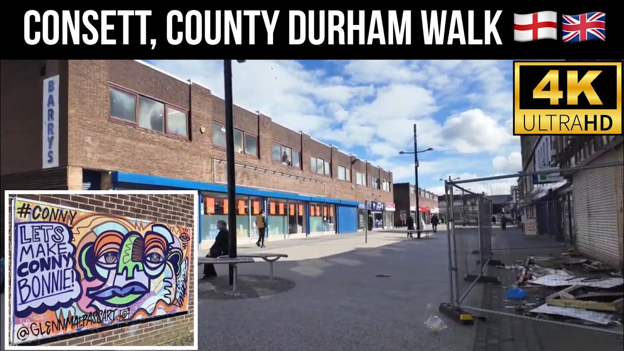 Consett County Durham Former Steel-working and Mining Town | North East of England | Osmo Pocket 3