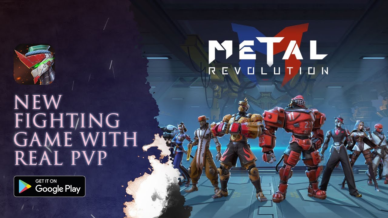 [New Fighting Game] Metal Revolution with Real PVP - All Characters Gameplay [CBT V.1.0.0.128]