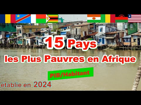 Vidéo: Pays pauvres d'Afrique : niveau de vie, économie