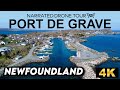 4k drone tour over port de grave newfoundland   discover hidden gems