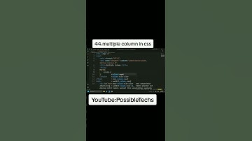 multiple column in css #multiplecolumn