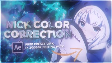 NICK GRAPHICS CC Tutorial | After Effects AMV Tutorial 2022 (FREE PRESET)