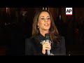 Princess Marie of Denmark launches the Christmas windows and lights at Paris department store