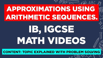 Approximations Using Arithmetic Sequences in real life problems without any exact common difference