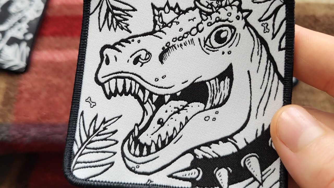 Custom Dinosaur Patches!