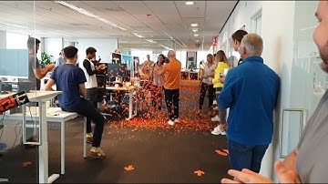 Warm welcome at TWD to our 200th employee!