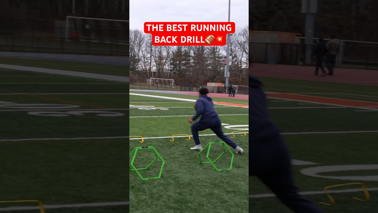 Running Back Tips The BEST Running Back Drillππ₯ #footballdrills - YouTube