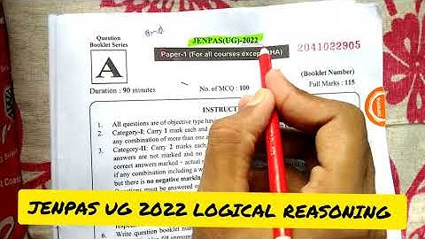 JENPAS 2022 LOGICAL REASONING ANSWER KEY । MNS ONLINE SCHOOL