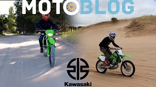 Test Ride: Kawasaki KLX 300 & 300R 2024  Prueba de fuego en los médanos  Motoblog.com