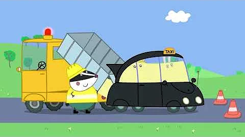 小猪佩奇第七季第03集 【兔小姐的出租車】 Peppa Pig Season 7 E03 4K