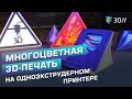 Лайфхаки печати несколькими цветами на одноэкструдерном 3D-принтере!