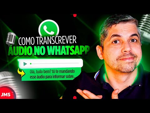 Como Ativar o NOVO Recurso de Transcrição de Áudio do WhatsApp!