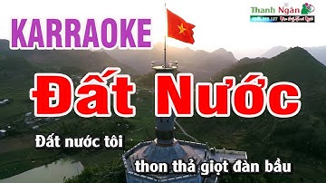 Đất Nước Karaoke | Beat Chất Lượng Cao | Nhạc Sống Thanh Ngân