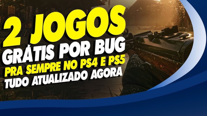 5 JOGOS GRÁTIS PRA TODOS NO PS4 E PS5! PRA SEMPRE E LIMITADO