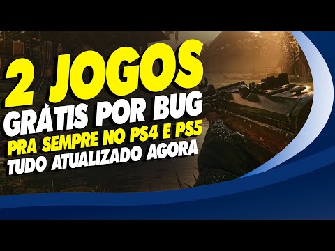 8 JOGOS GRÁTIS PARA SEMPRE NO PS4 SEM PS PLUS !!! 