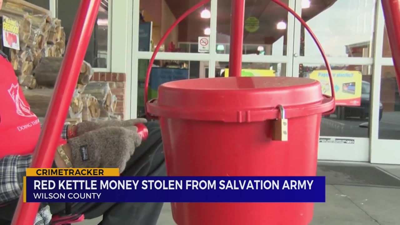 Red Kettle money stolen from Salvation Army YouTube