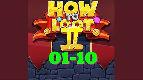 How to Loot 2 Hero Rescue & Pin Pull level 1 2 3 4 5 6 7 8 9 10 gameplay answers